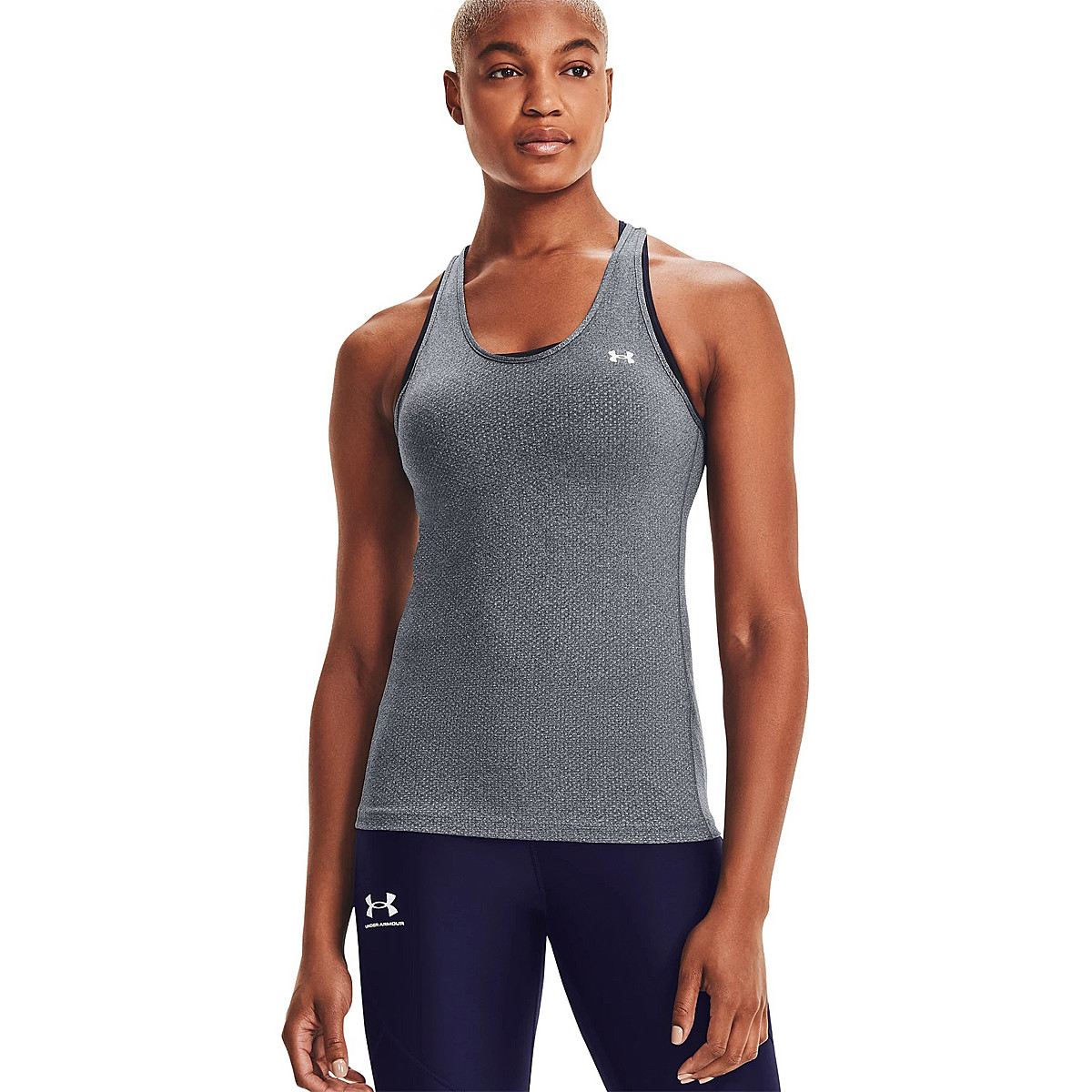 DEBARDEUR UNDER ARMOUR FEMME RACER HEATGEAR