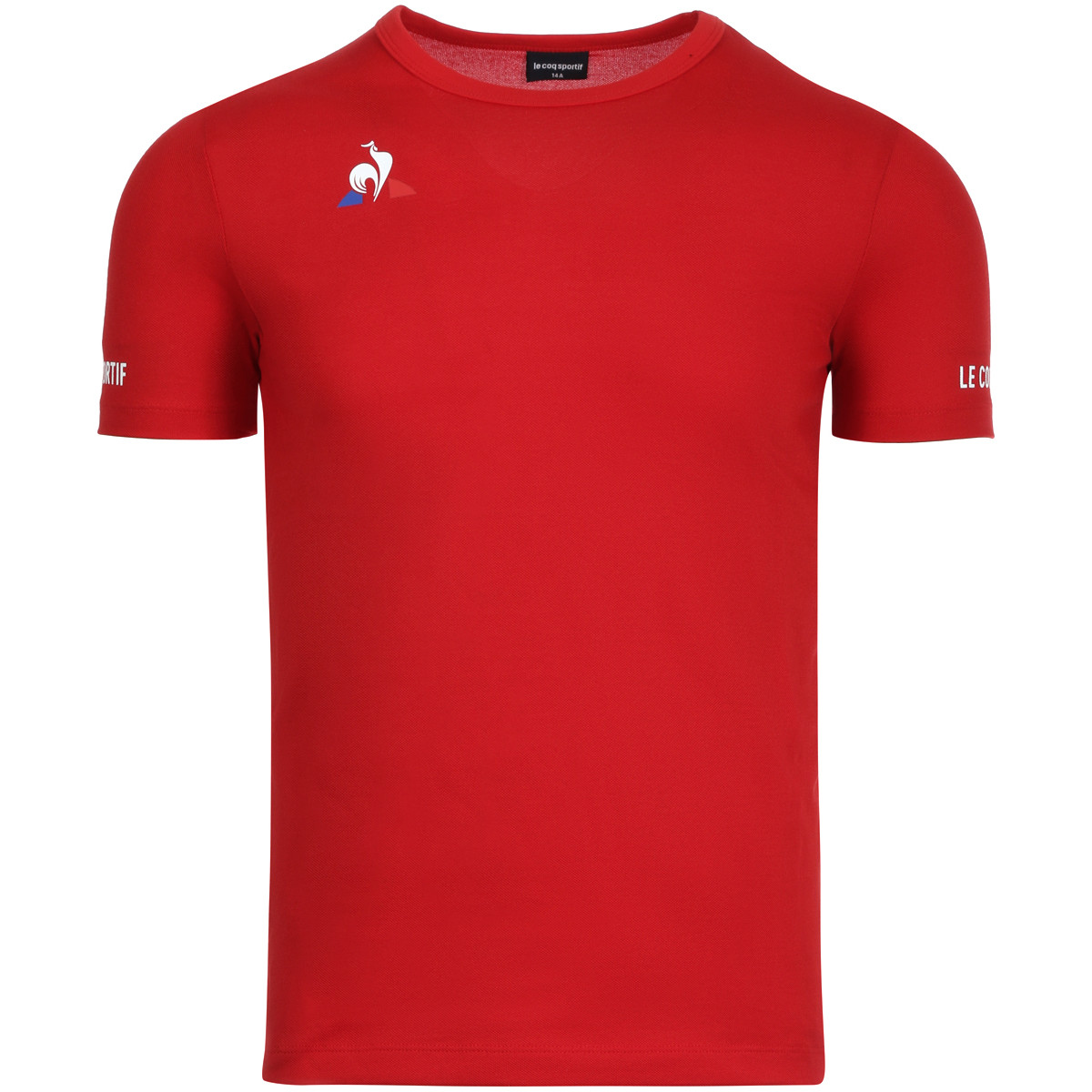 Tee-Shirt Le Coq Sportif Junior Tennis N°3 Rouge 