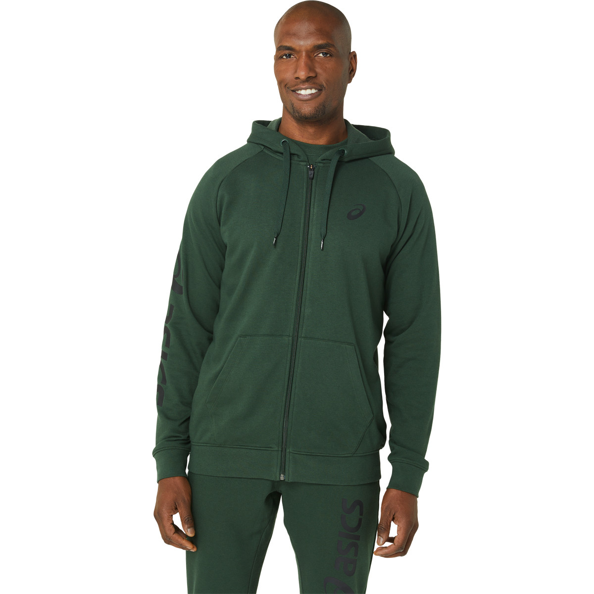 SWEAT ASICS BIG LOGO A CAPUCHE FULL ZIP Veste sweat Tennis Achat