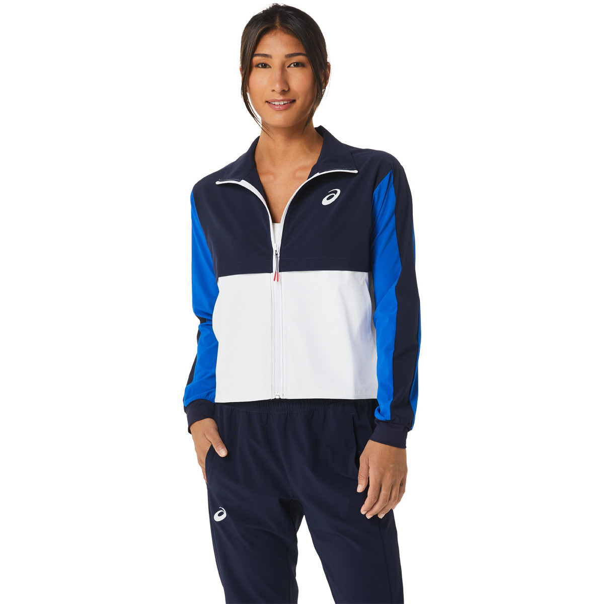 Sweat asics fille bleu store