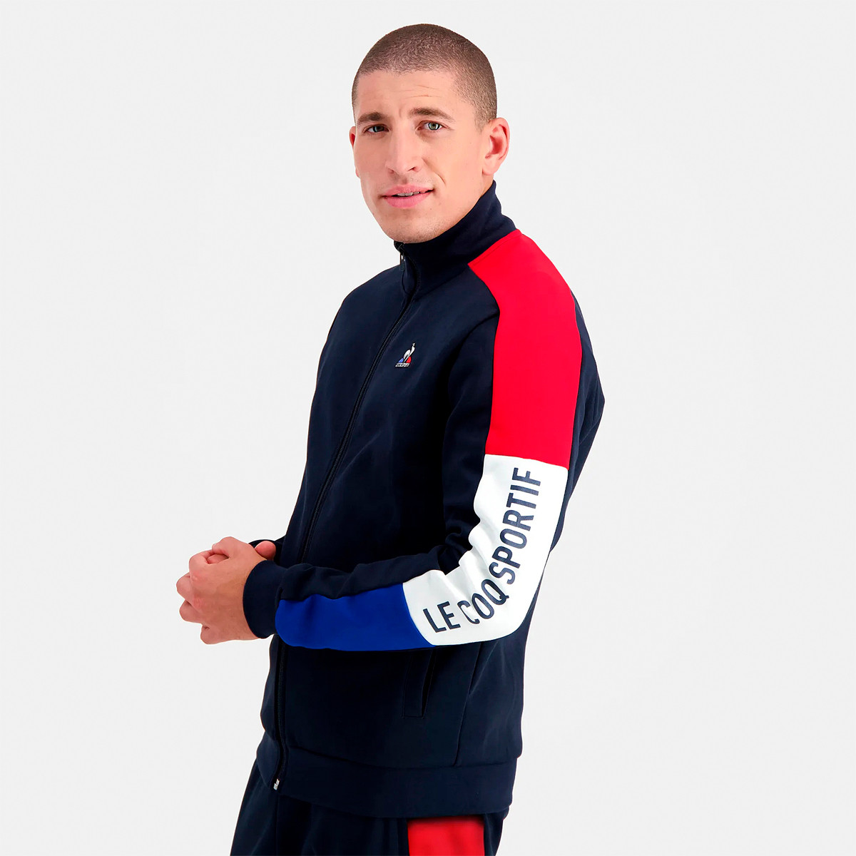 SWEAT LE COQ SPORTIF TRICOLORE Tennis Achat