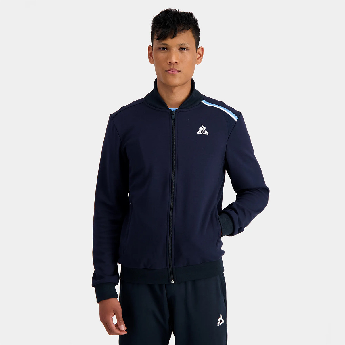 SWEAT LE COQ SPORTIF FULL ZIP HERITAGE NEW-YORK