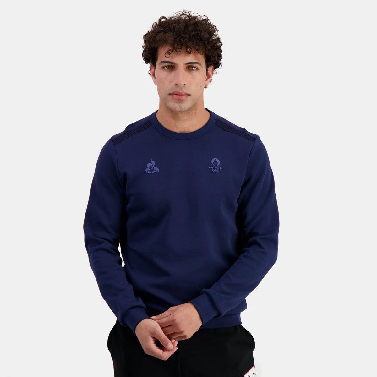SWEAT LE COQ SPORTIF CREW PARIS 2024 ESSENTIEL Veste sweat Tennis Achat