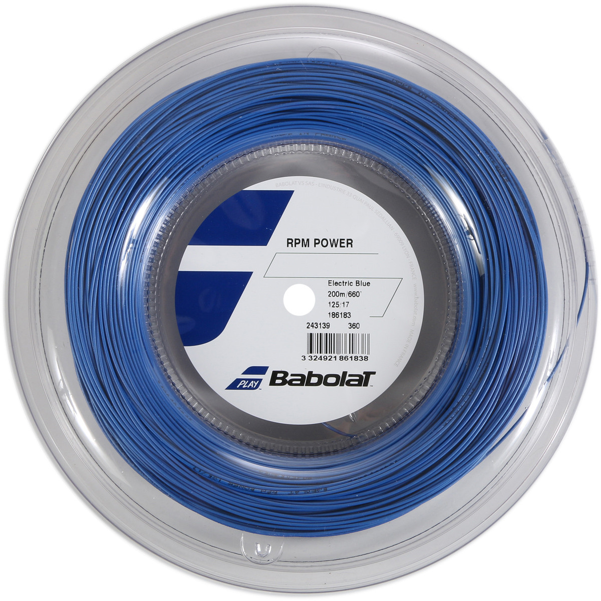 Bobine Babolat RPM Power Bleu (200 Mètres)