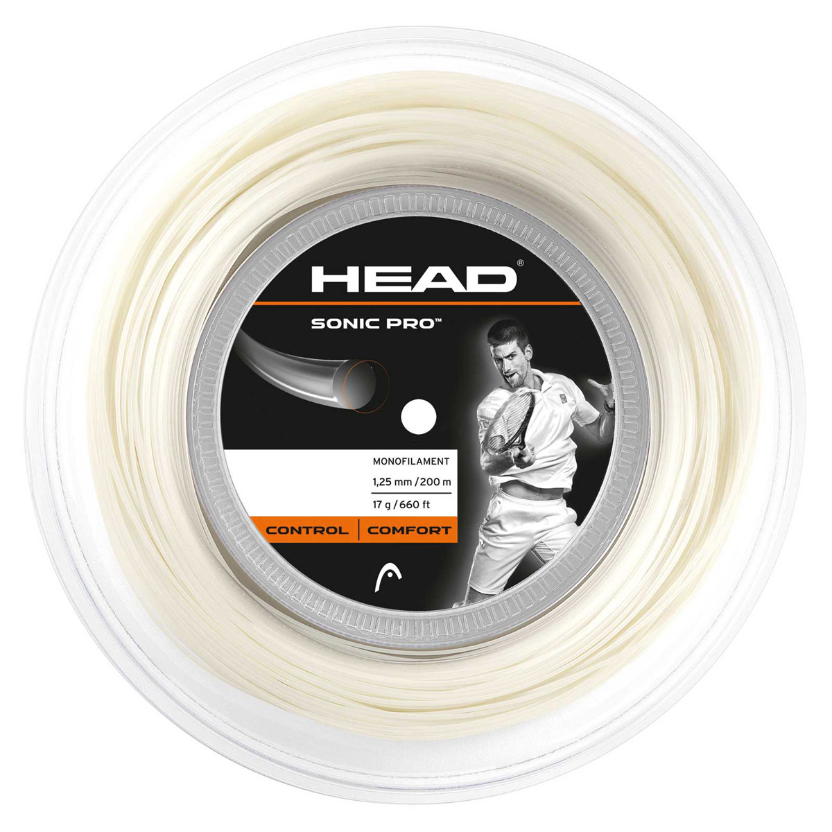 Bobine Head Sonic Pro 200m Blanche