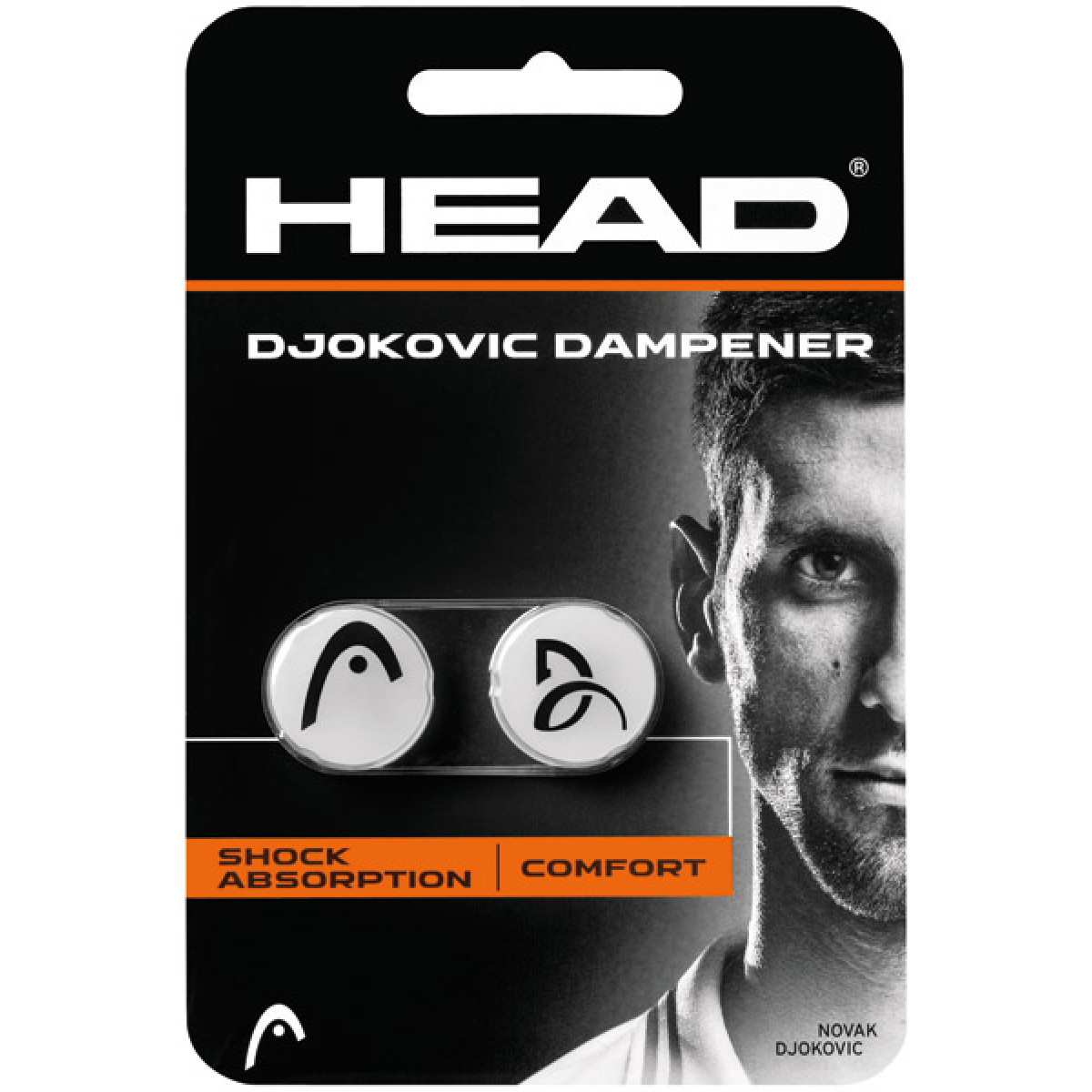 Antivibrateur Head Djokovic Blanc