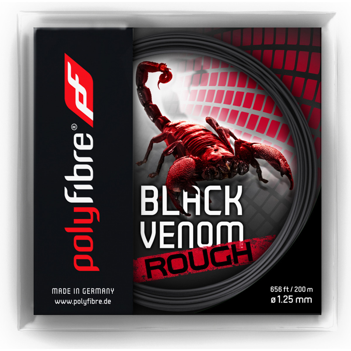 Cordage Polyfibre Black Venom Rough (12m)