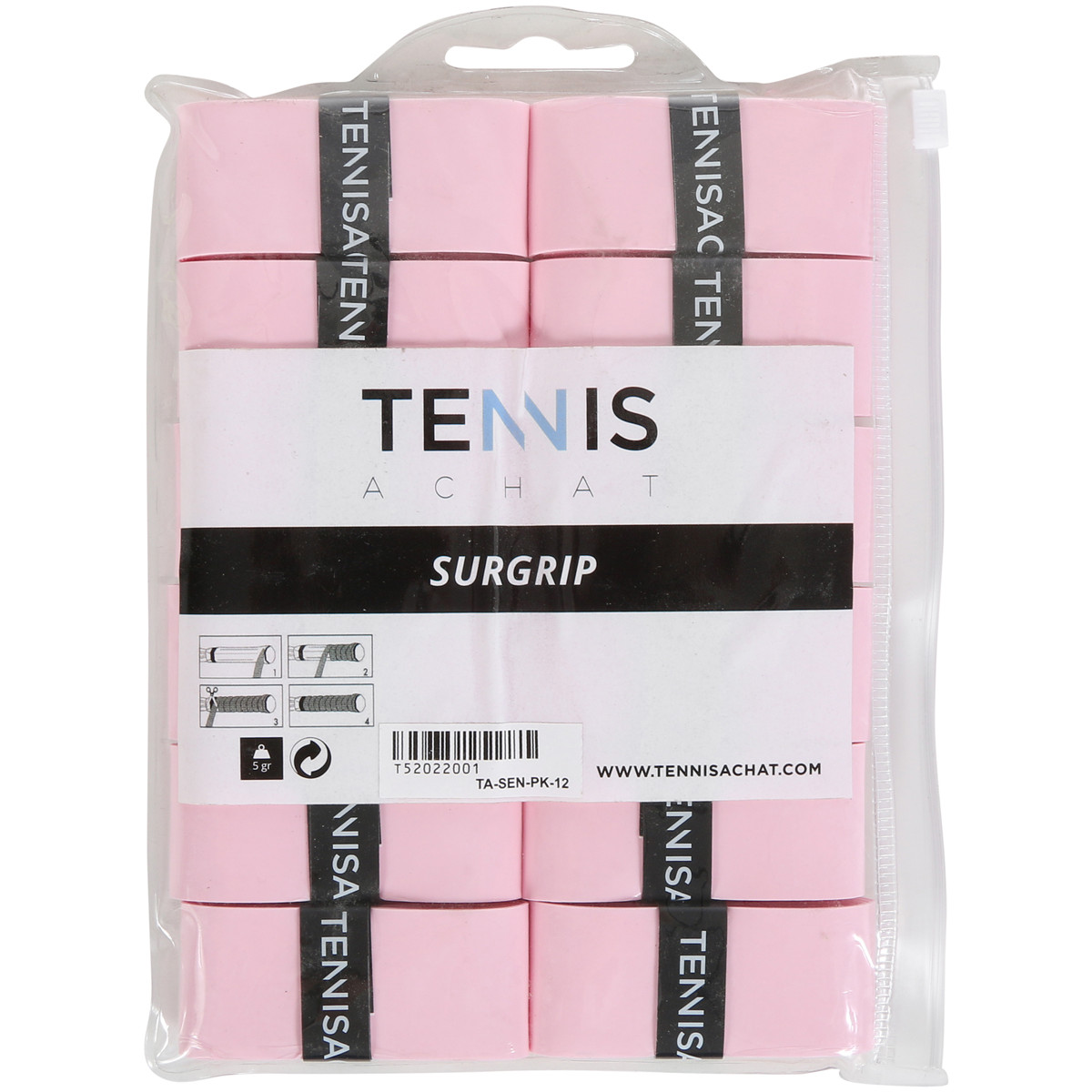 12 Surgrips Tennis Achat Sensation Roses - - Tennis Achat