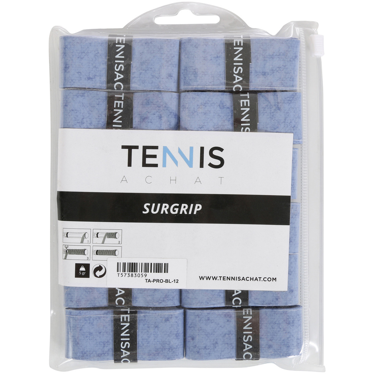 12 Surgrips Tennis Achat Sensation Bleus