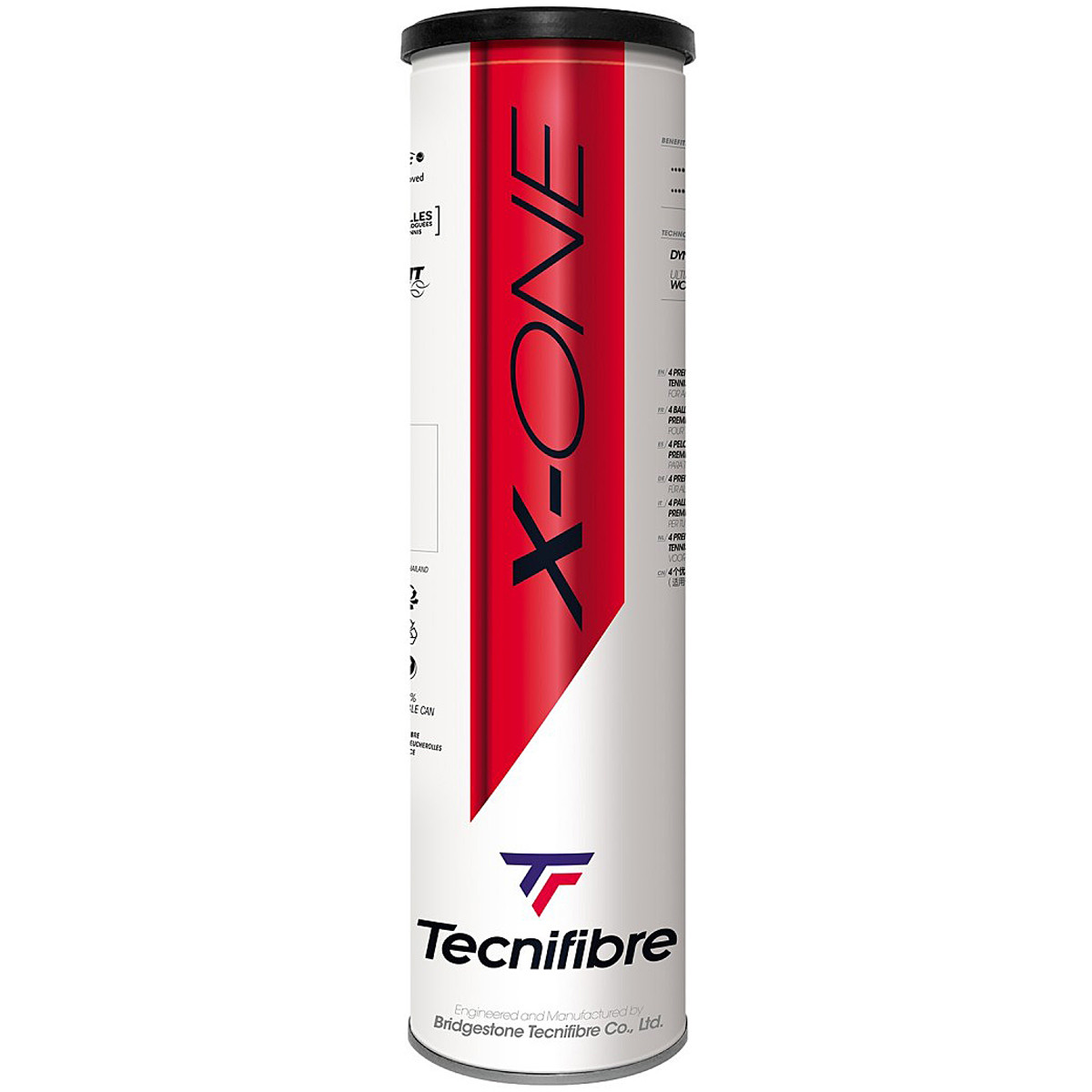 Tube De 4 Balles Tecnifibre X-One