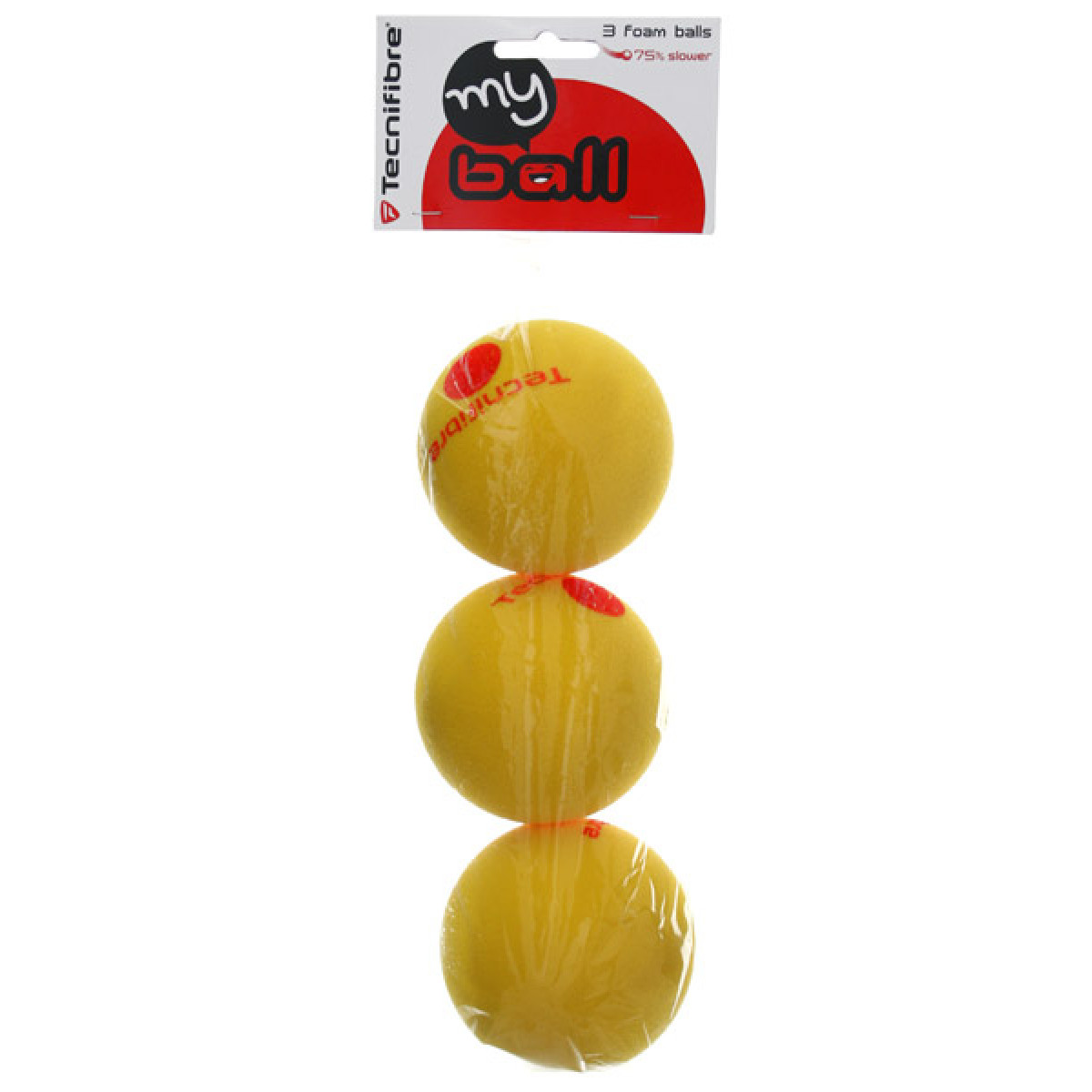 TECNIFIBRE LOT DE 3 BALLES MOUSSE MY BALL