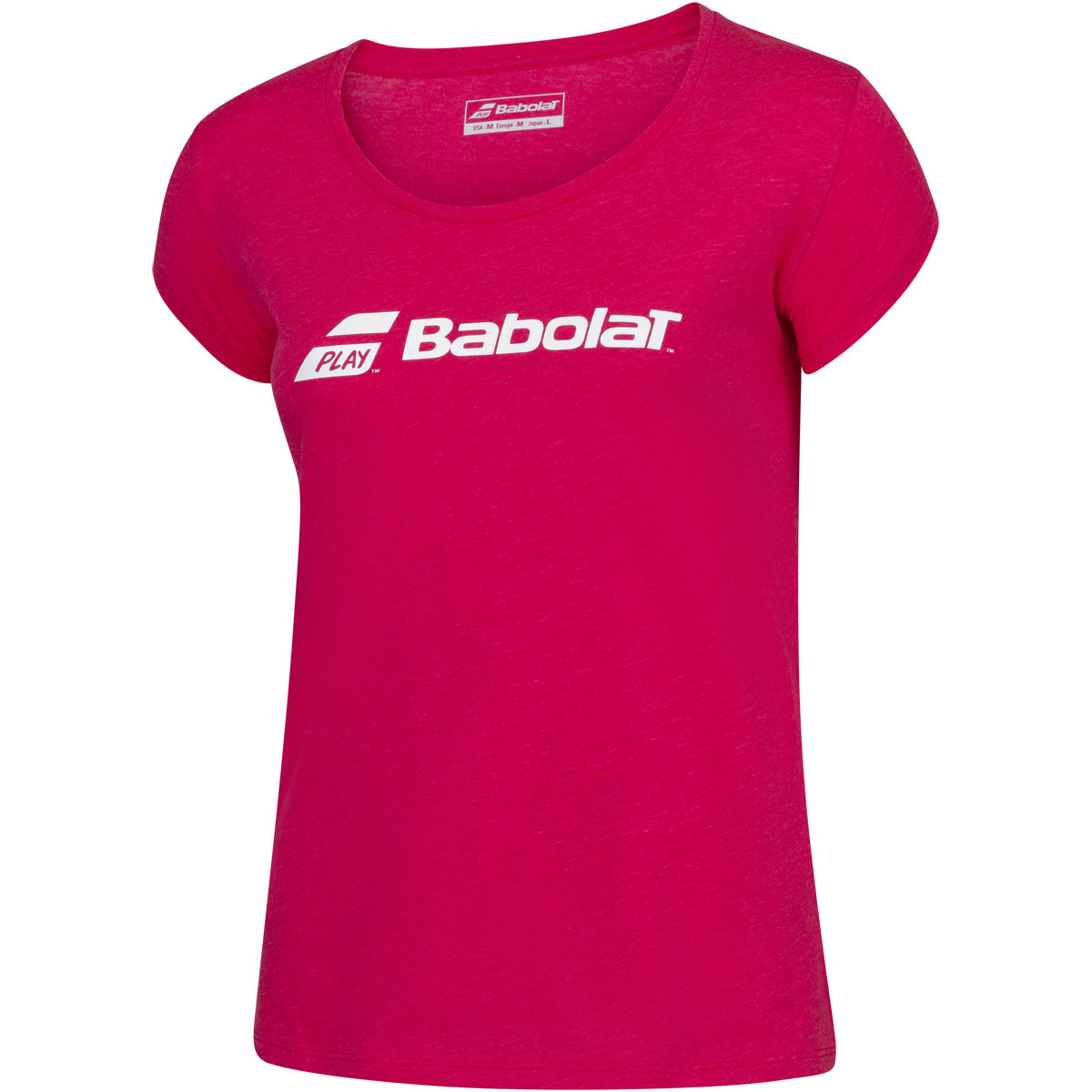 Tee-Shirt Babolat Femme Exercise Rouge