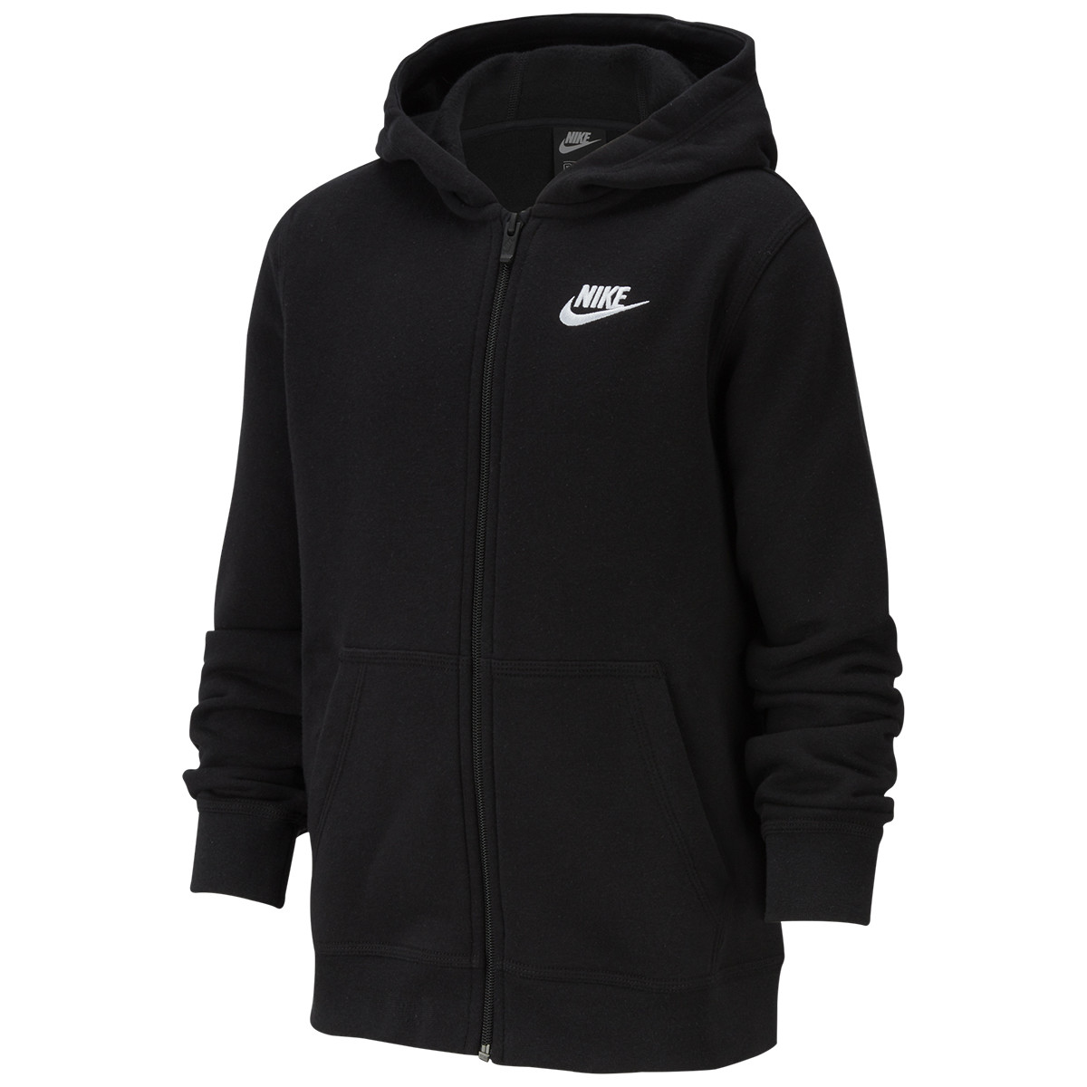 Sweat Nike Junior à Capuche Zippé Noir