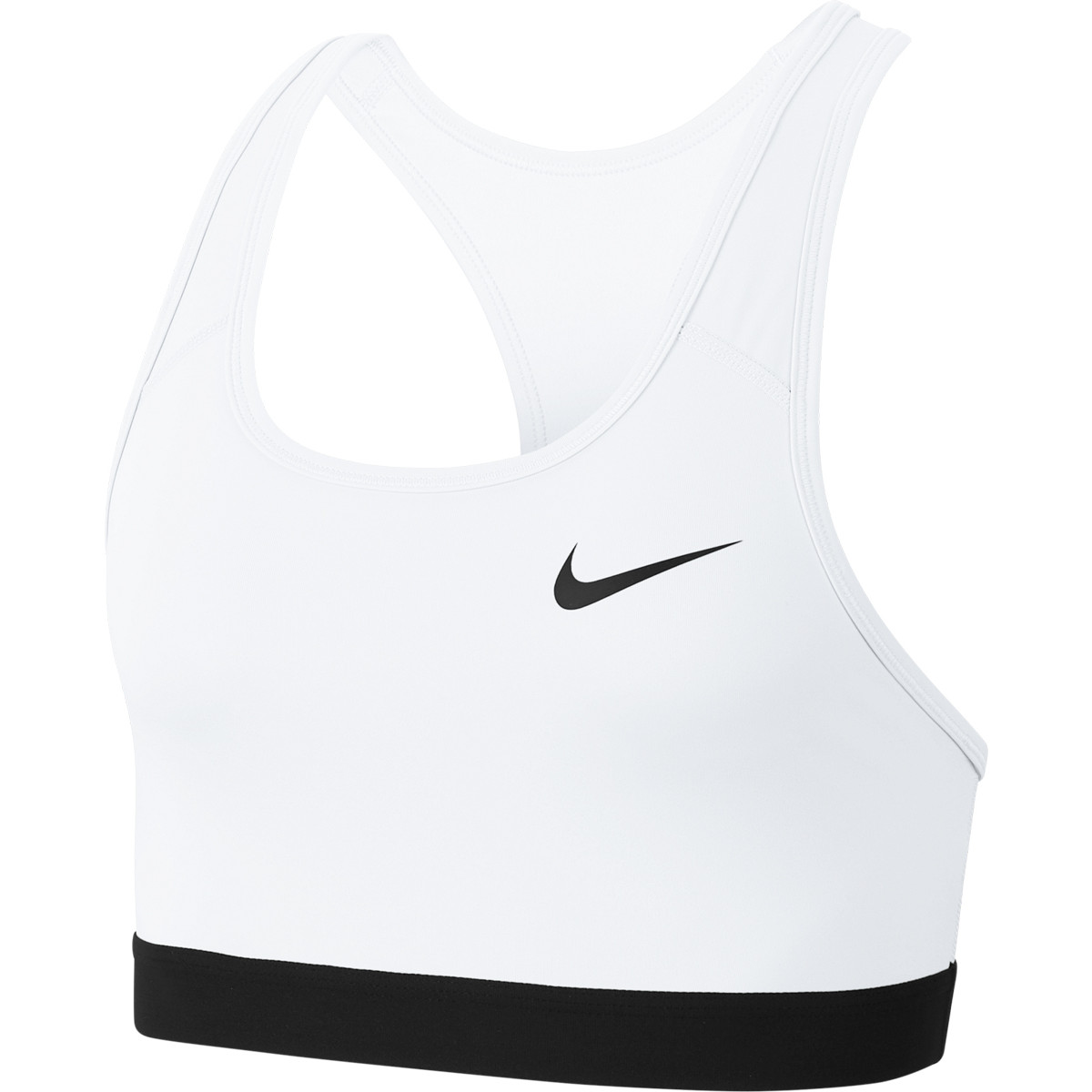 Brassière Nike Femme Swoosh Blanche