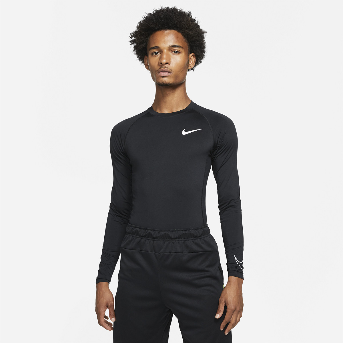 T shirt Nike Pro Dri Fit Tight Manches Longues T shirt Tennis Achat