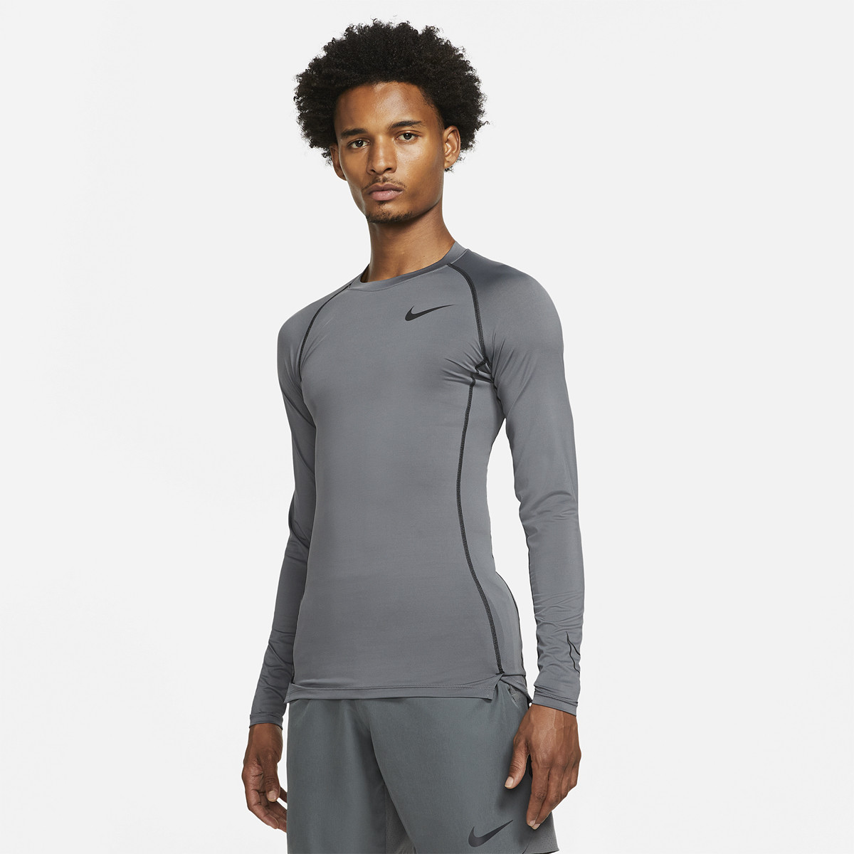 T Shirt Nike Pro Dri Fit Tight Manches Longues T shirt Tennis Achat