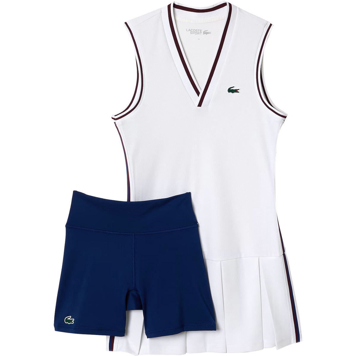 ROBE LACOSTE FEMME HERITAGE CLUB