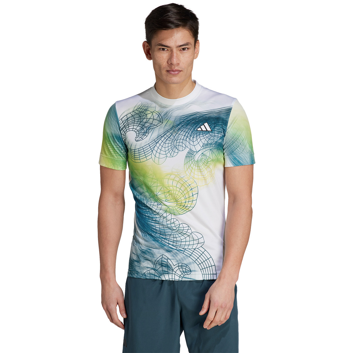 T SHIRT ADIDAS PRO TSITSIPAS US SERIES T shirt Tennis Achat