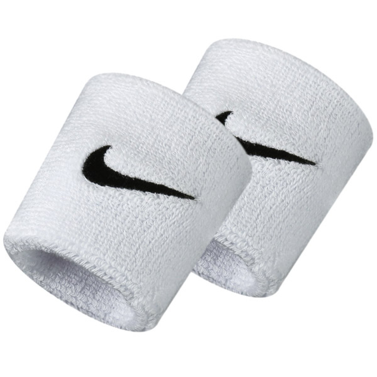 Serre-poignets Nike Swoosh Blancs