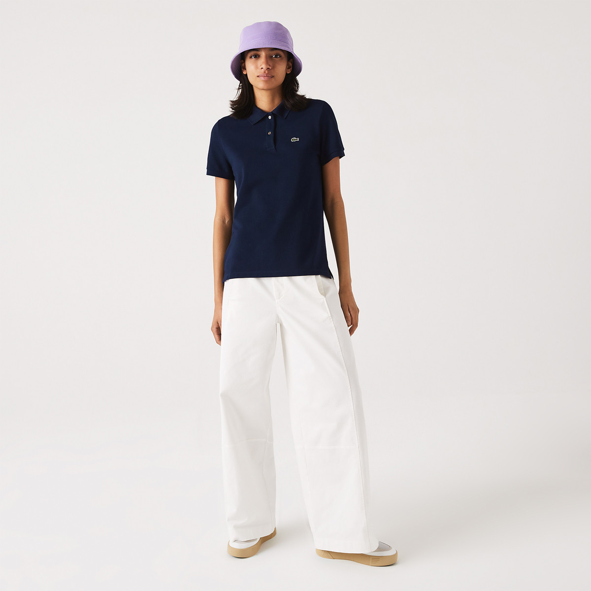 POLO LACOSTE FEMME PIQUE REGULAR FIT