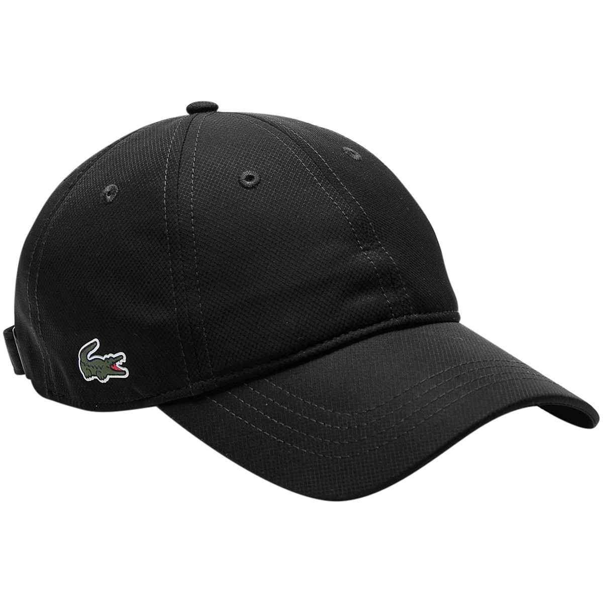 Casquette Lacoste Classique Noire Casquettes visi res Tennis