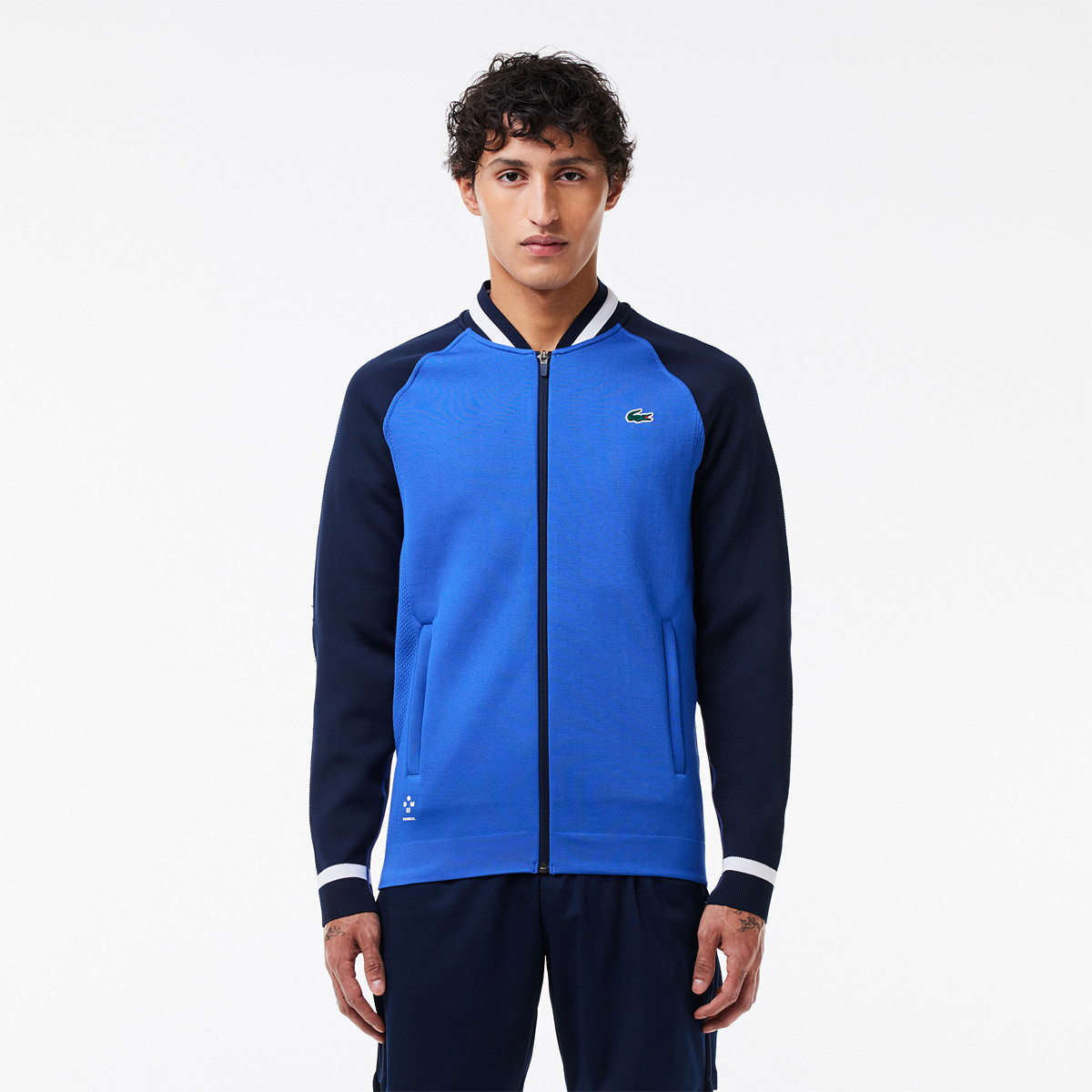 VESTE LACOSTE MEDVEDEV FULL ZIP ON COURT Veste sweat Tennis Achat