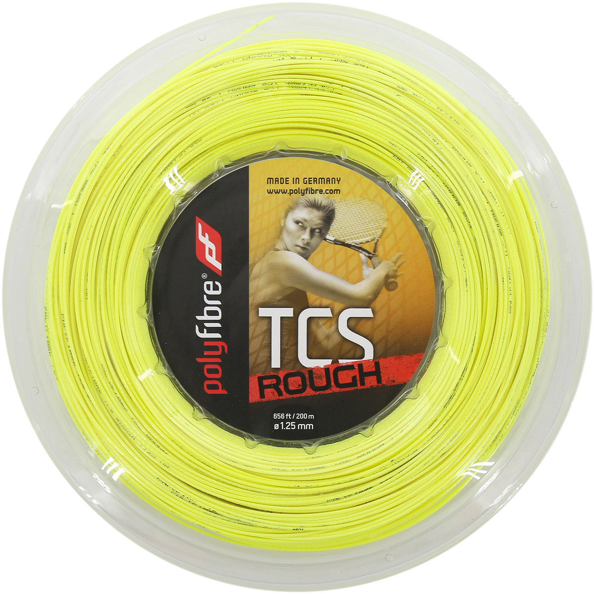 Bobine Polyfibre TCS Rough Jaune