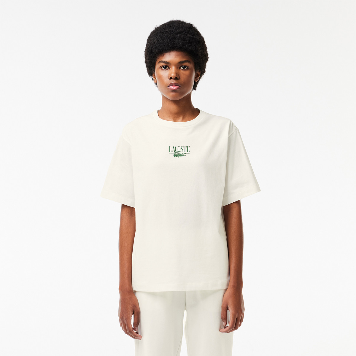 T-SHIRT LACOSTE FEMME