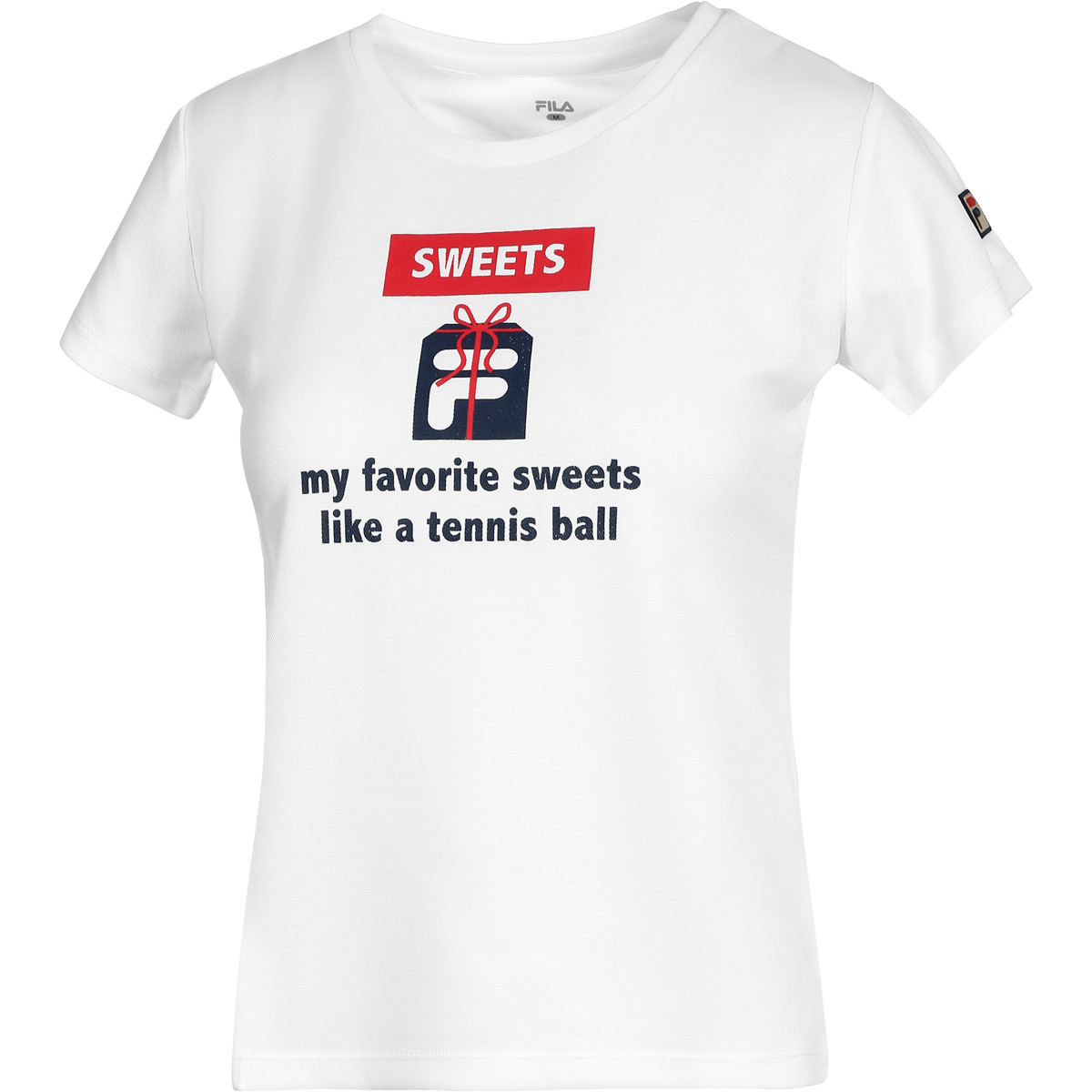 T shirt fila top femme blanc