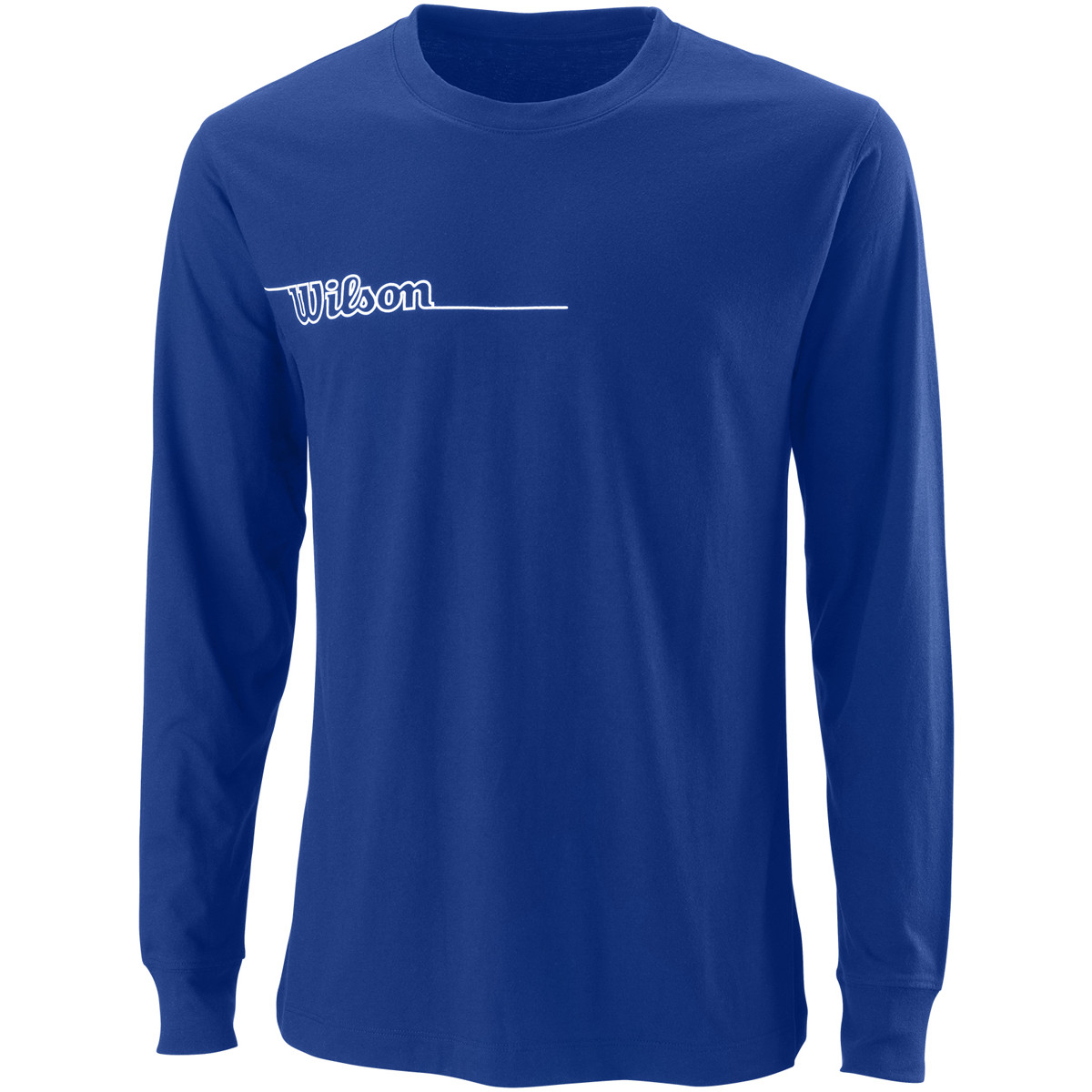 Tee-Shirt Wilson Team 2 Manches Longues Bleu