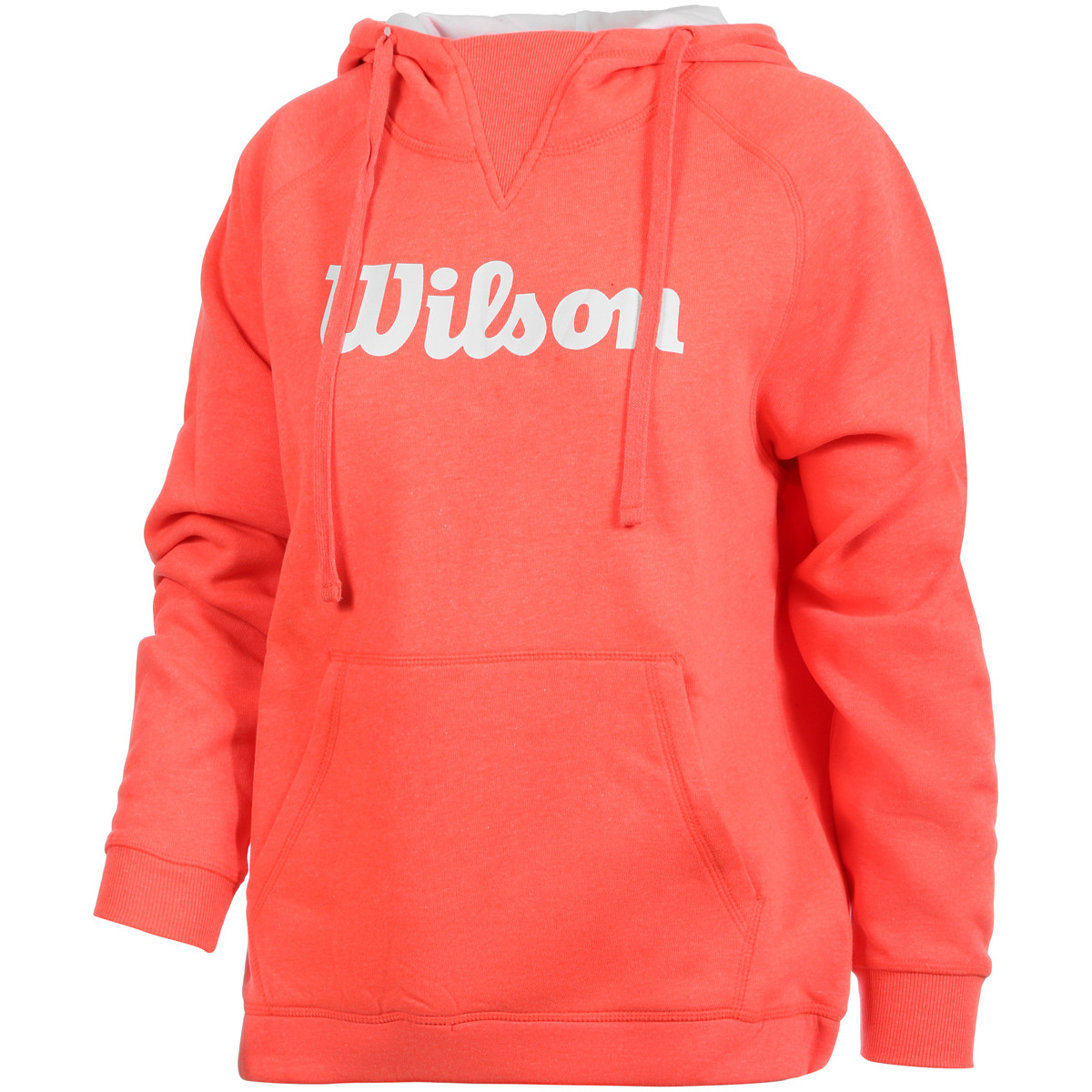 Sweat à Capuche Wilson Femme Training Script Corail